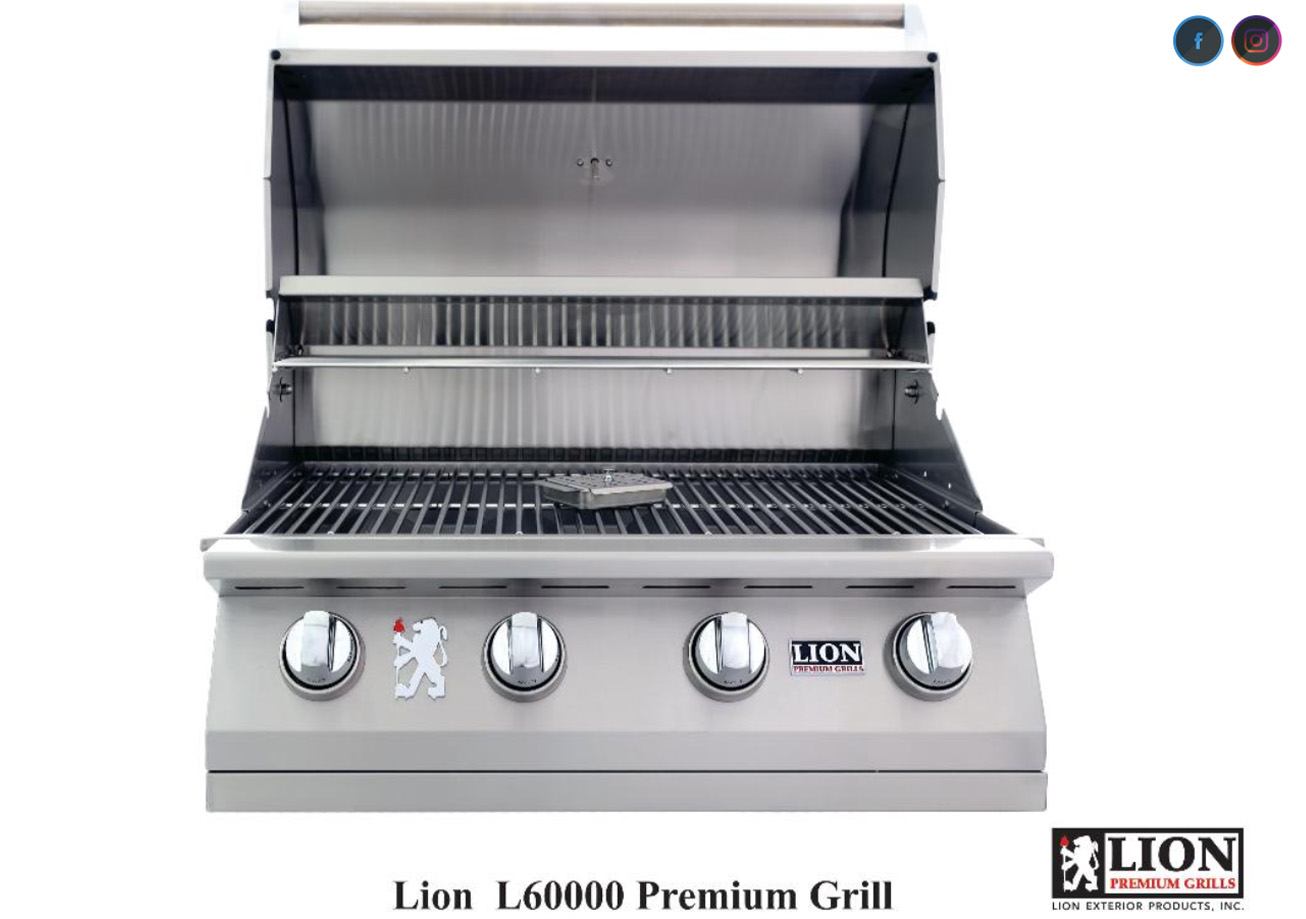 Lion L60000 Built-In BBQ